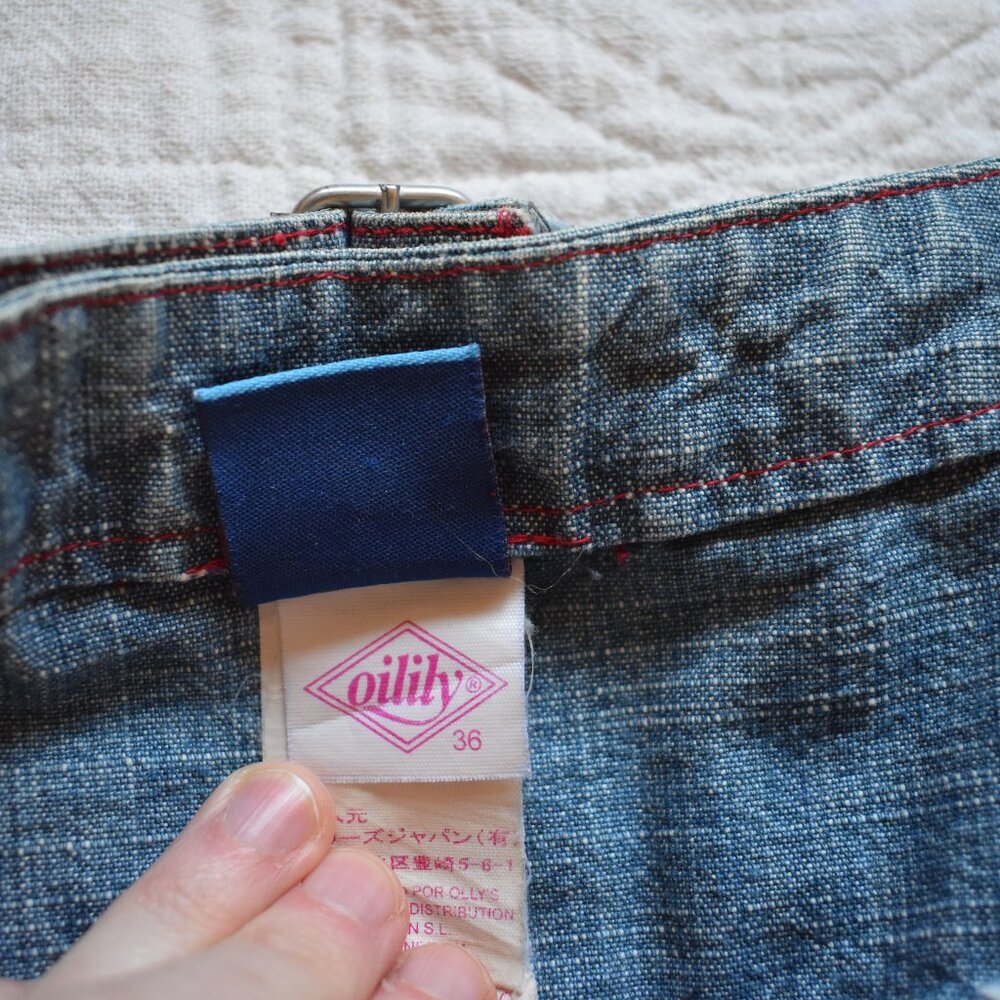 Embroidered Oilily Denim Skirt - Picture 5 of 10